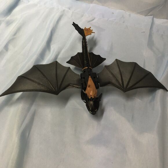 HOW TO TRAIN YOUR DRAGON Air Attack Night Fury TOOTHLESS Not Tested - Picture 1 of 2